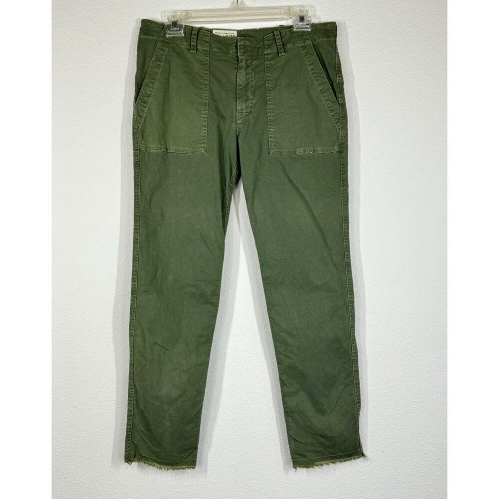 Nili Lotan Olive Ankle Pants